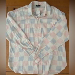 Checkered long sleeve